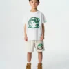 Kids robot fill astro t-shirt