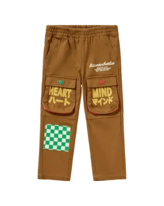 Kids sand bunker cargo pants