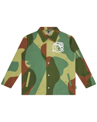 Kids space camo coach jacket