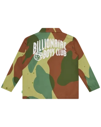 Kids space camo coach jacket