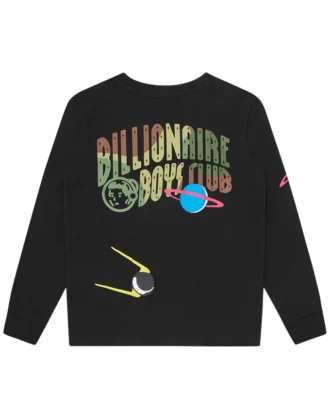 Kids space camo ls t-shirt