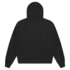 Large script logo zip through hood Large script logo zip through hood