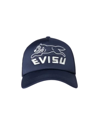 Logo with evisu emb. hat