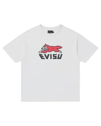 Logo with evisu printed t-shirt