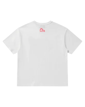 Logo with evisu printed t-shirt