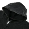 Logo with seagull emb. & printed hood sweatshirt