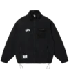 Mesh pocket nylon jacket
