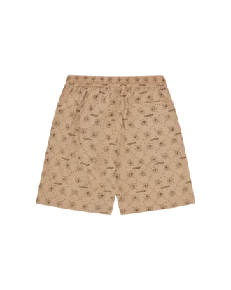 Monogram running dog swim shorts