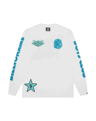 Multi graphic ls t-shirt