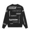 Multi logo knit crewneck