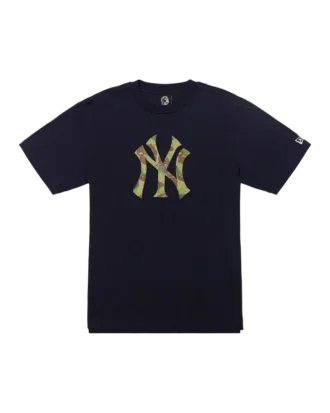Ny yankees space camo logo tee