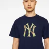 Ny yankees space camo logo tee