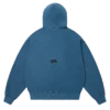 Overdyed hoodie arch logo