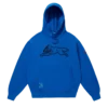 Overdyed hoodie running dog Overdyed hoodie running dog