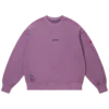 Overdyed sweatshirt running dog