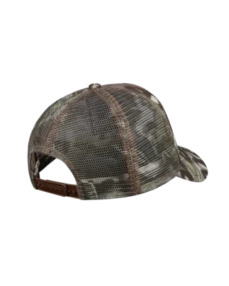 Overlay camo dad cap