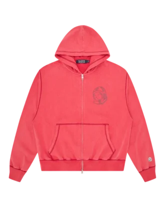 Oversized college zip through hood Oversized college zip through hood