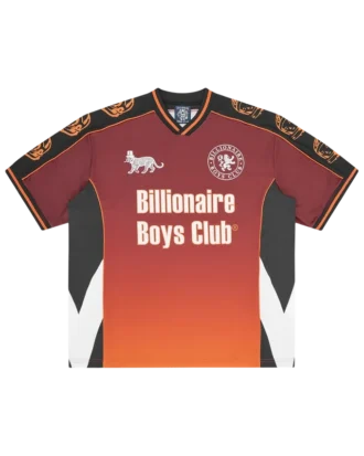 Panelled football shirt