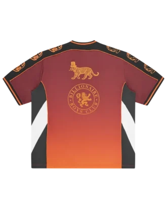 Panelled football shirt
