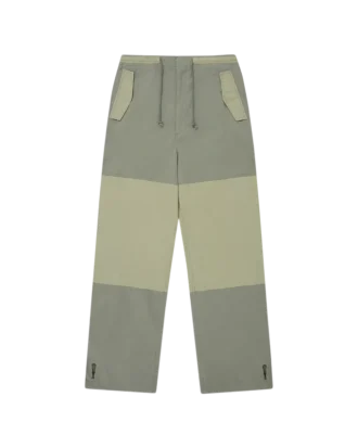 Panelled parachute pants