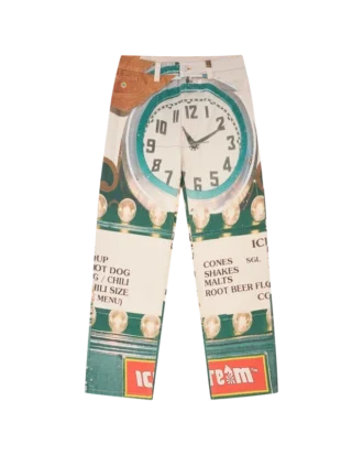 Parlor double scoop denim pants Parlor double scoop denim pants