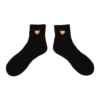 Pile short socks