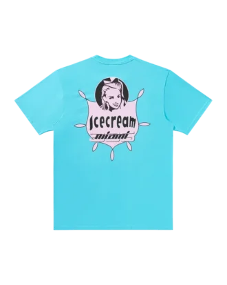 Pink badge tee