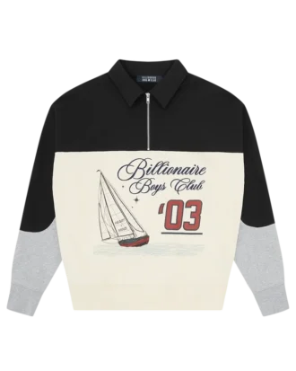 Regatta panelled quarter zip