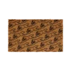 Repeat running dog welcome mat