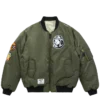 Reversible nylon ma-1 Reversible nylon ma-1