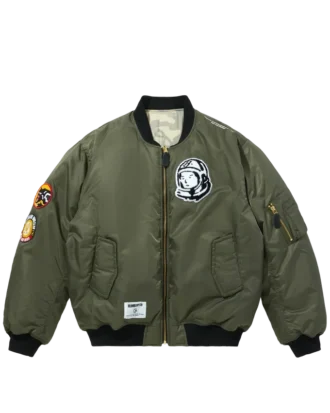 Reversible nylon ma-1