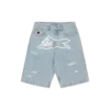 Running dog denim shorts Running dog denim shorts