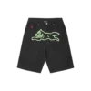 Running dog denim shorts