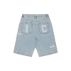 Running dog denim shorts Running dog denim shorts