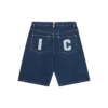Running dog denim shorts Running dog denim shorts