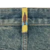 Running dog denim shorts Running dog denim shorts