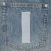 Running dog denim shorts