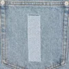 Running dog denim shorts Running dog denim shorts