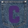 Running dog denim shorts Running dog denim shorts