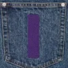 Running dog denim shorts Running dog denim shorts
