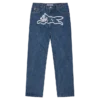 Running dog double scoop denim pant