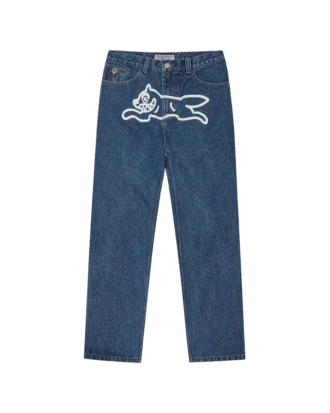Running dog double scoop denim pant Running dog double scoop denim pant