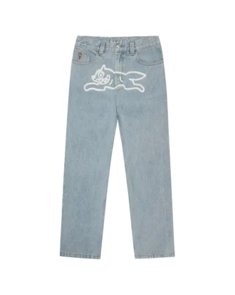 Running dog double scoop denim pant Running dog double scoop denim pant