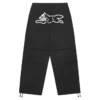 Running dog parachute pants