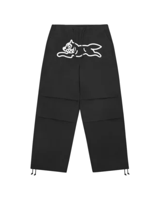 Running dog parachute pants Running dog parachute pants