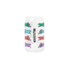 Running dog soda can glass