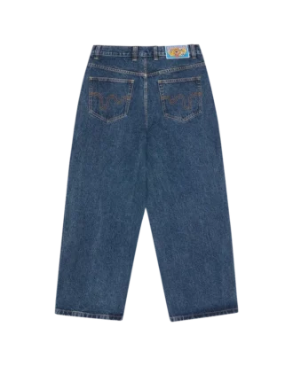 Running dog triple scoop denim pant