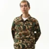 Running dog woodland camo field jacket Running dog woodland camo field jacket