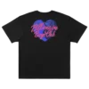 Script heart tee