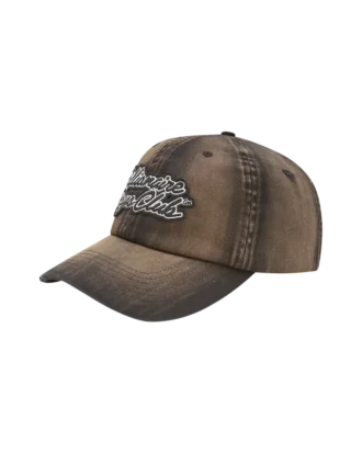 Script spray fade dad cap
